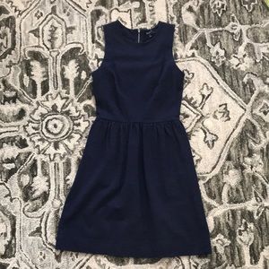 Madewell Navy Blue Sleeveless Dress